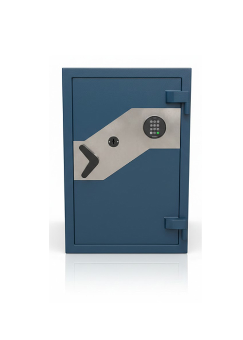 Caja fuerte SP90 de alta seguridad con clave digital y llave mecánica en Lima