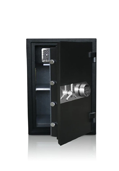 Cajas fuertes con cerradura digital y llave de seguridad en Lima