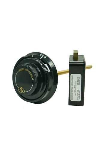 Cerradura mecánica sargent de alta seguridad para cajas fuertes