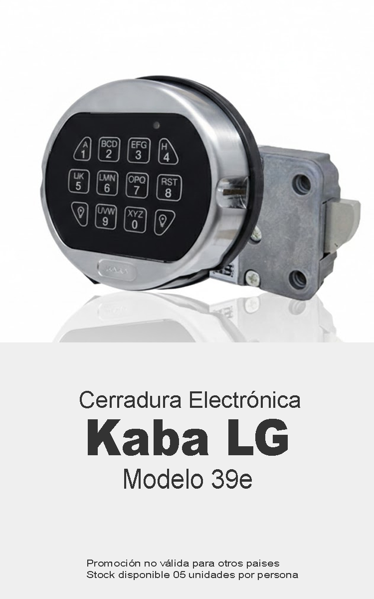 cerradura de caja fuerte Kaba Lagard 39e