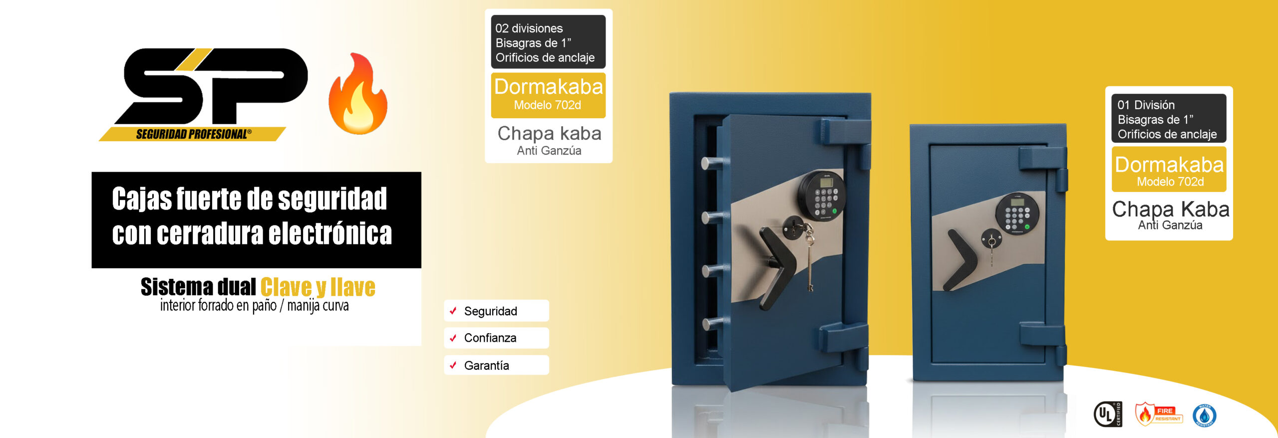 Fabricación de caja fuerte con cerradura de alta seguridad en LIma